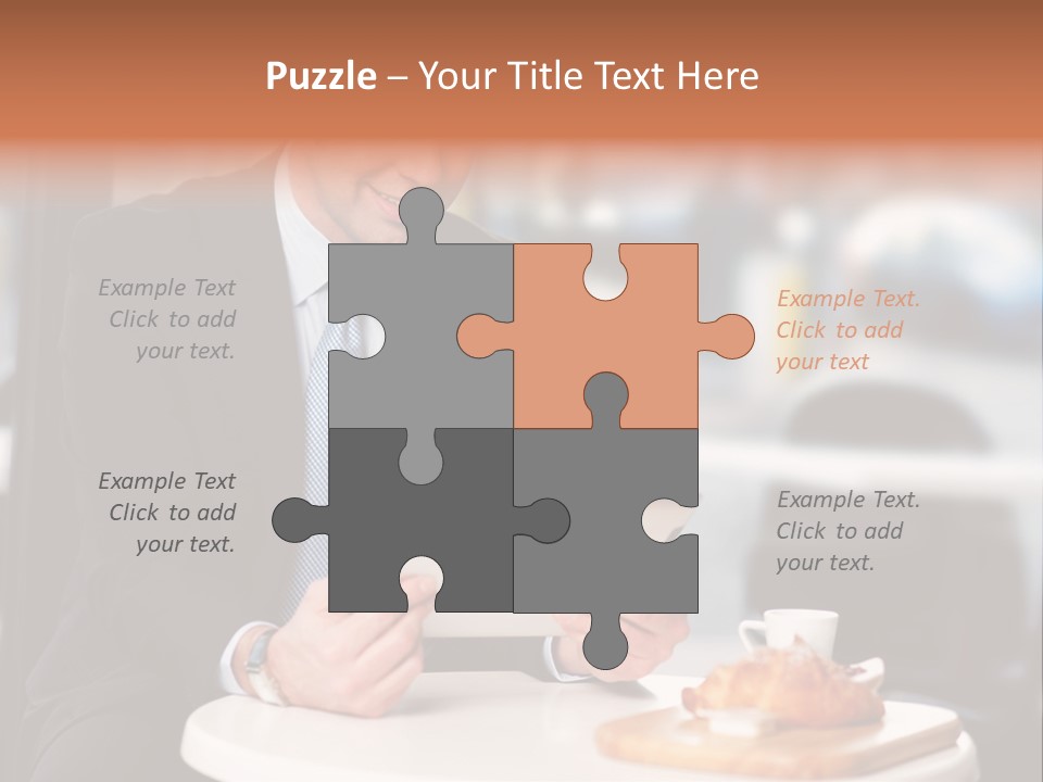 Tycoon Wireless Cappuccino PowerPoint Template
