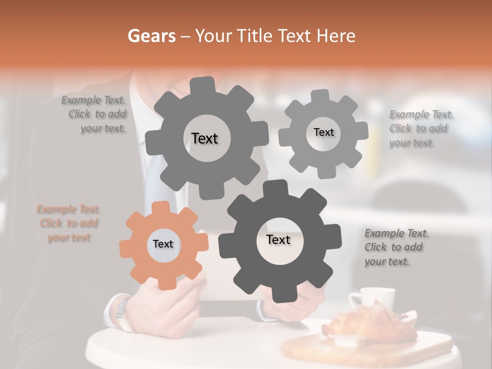 Tycoon Wireless Cappuccino PowerPoint Template