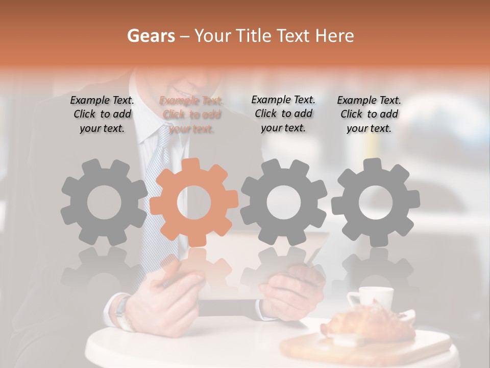 Tycoon Wireless Cappuccino PowerPoint Template