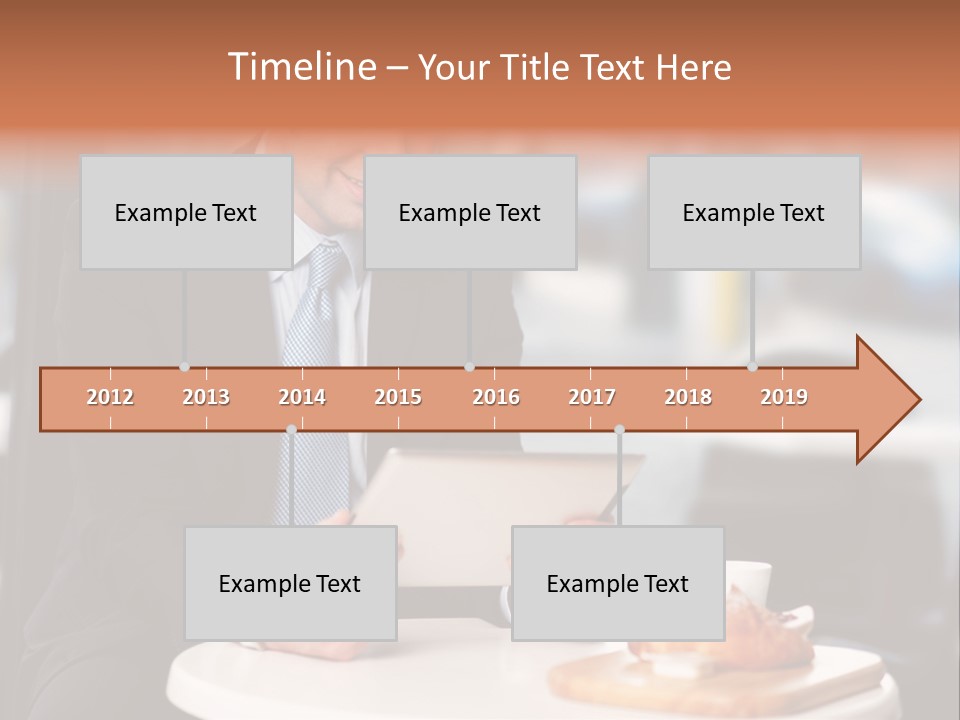 Tycoon Wireless Cappuccino PowerPoint Template