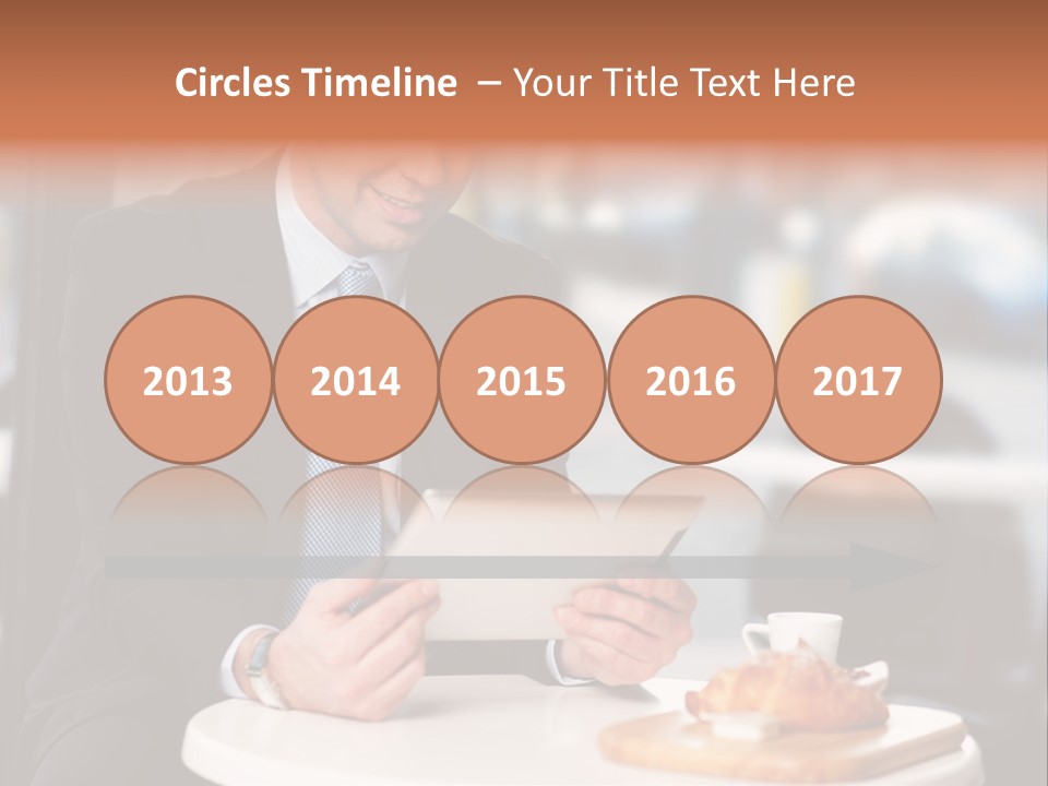 Tycoon Wireless Cappuccino PowerPoint Template