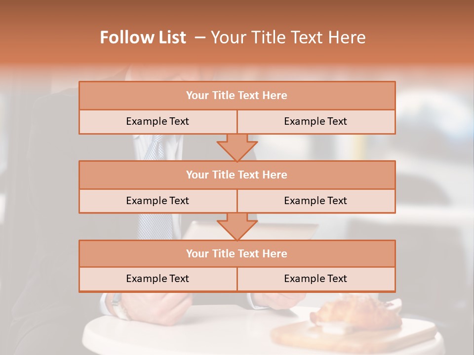 Tycoon Wireless Cappuccino PowerPoint Template