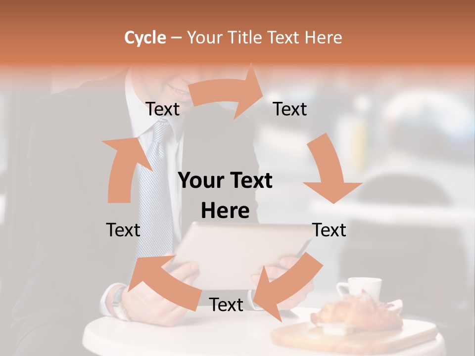 Tycoon Wireless Cappuccino PowerPoint Template