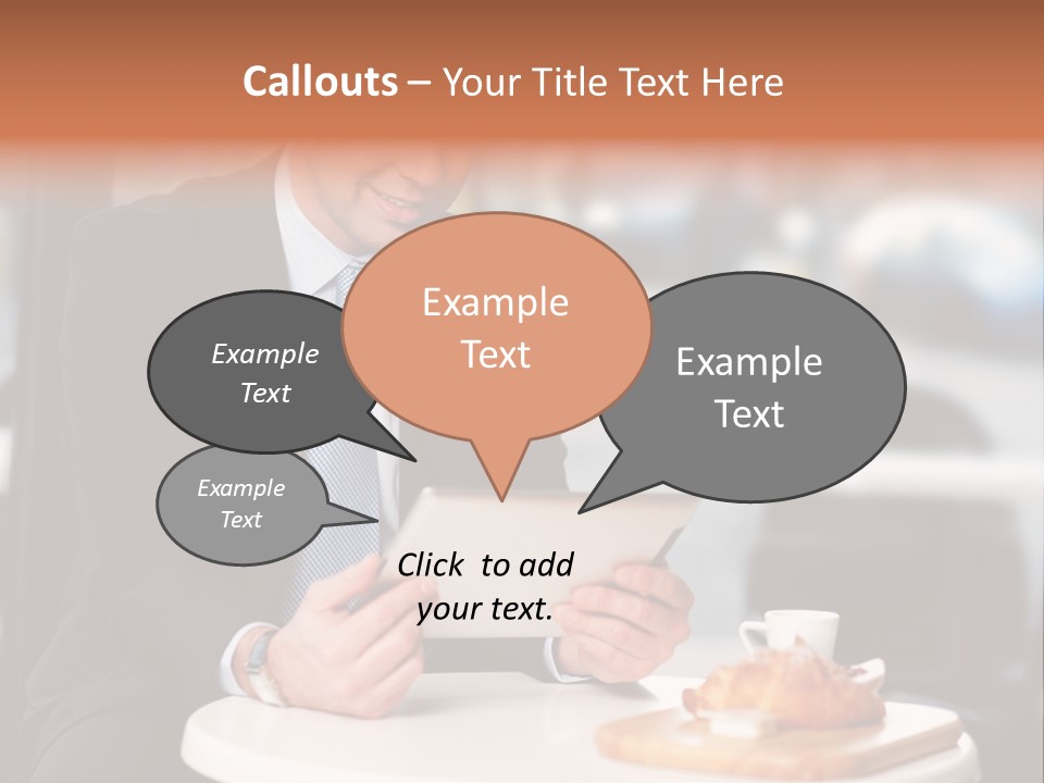 Tycoon Wireless Cappuccino PowerPoint Template