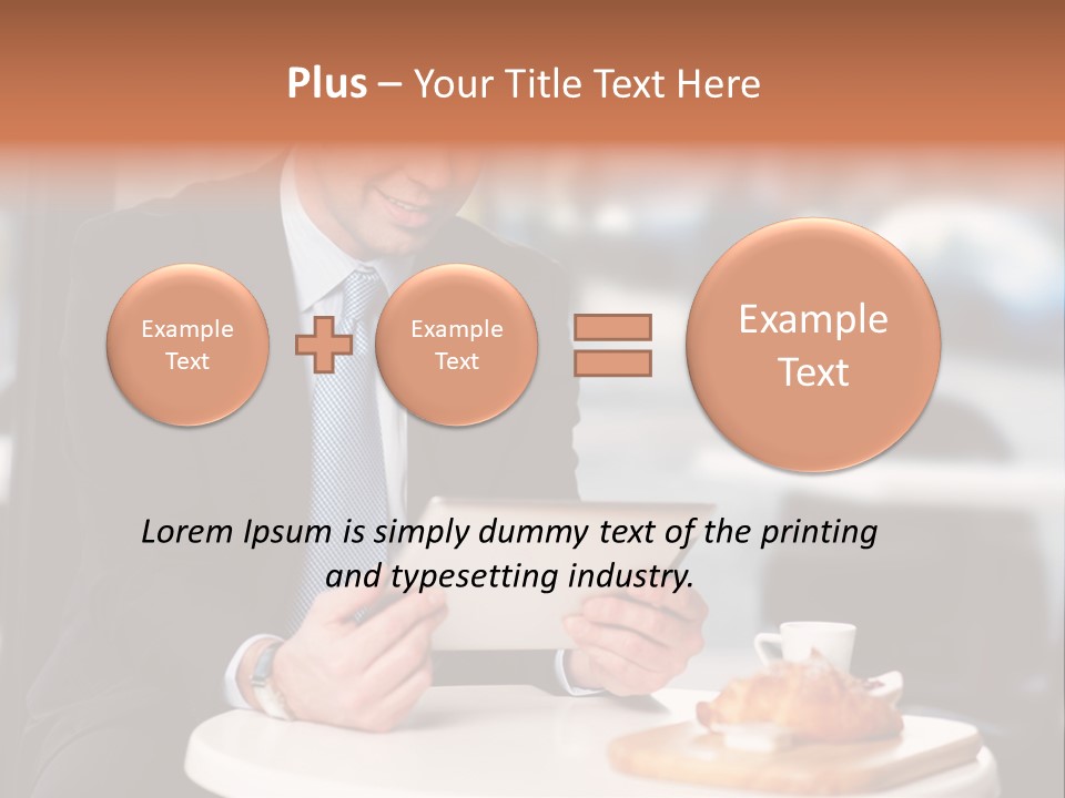 Tycoon Wireless Cappuccino PowerPoint Template