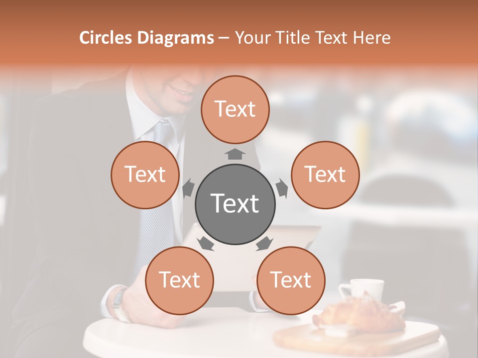 Tycoon Wireless Cappuccino PowerPoint Template