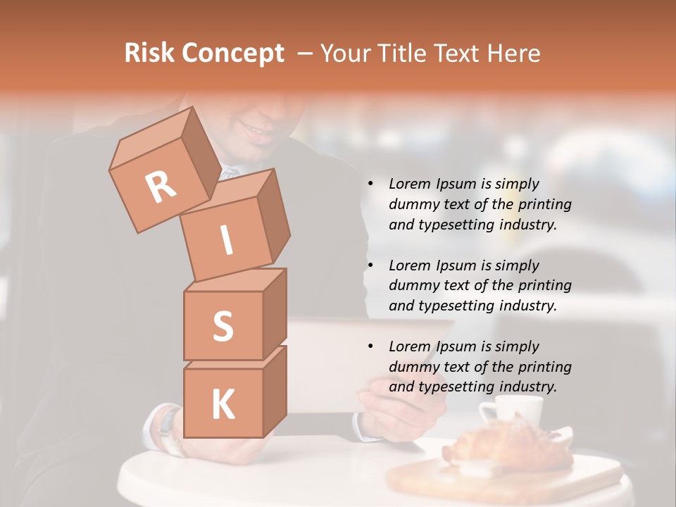 Tycoon Wireless Cappuccino PowerPoint Template