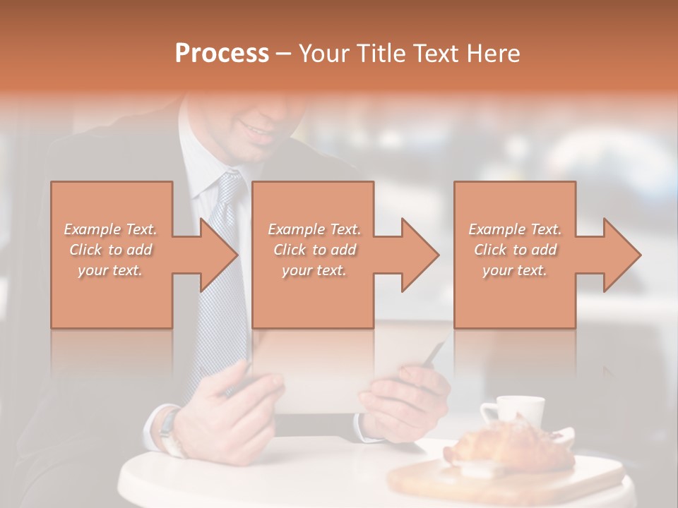 Tycoon Wireless Cappuccino PowerPoint Template