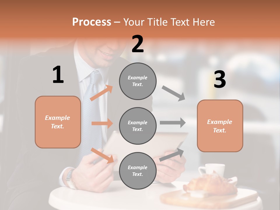 Tycoon Wireless Cappuccino PowerPoint Template