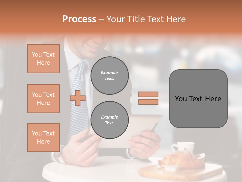 Tycoon Wireless Cappuccino PowerPoint Template