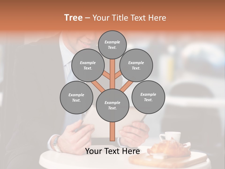 Tycoon Wireless Cappuccino PowerPoint Template