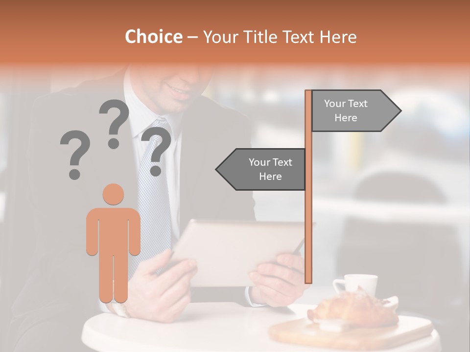 Tycoon Wireless Cappuccino PowerPoint Template