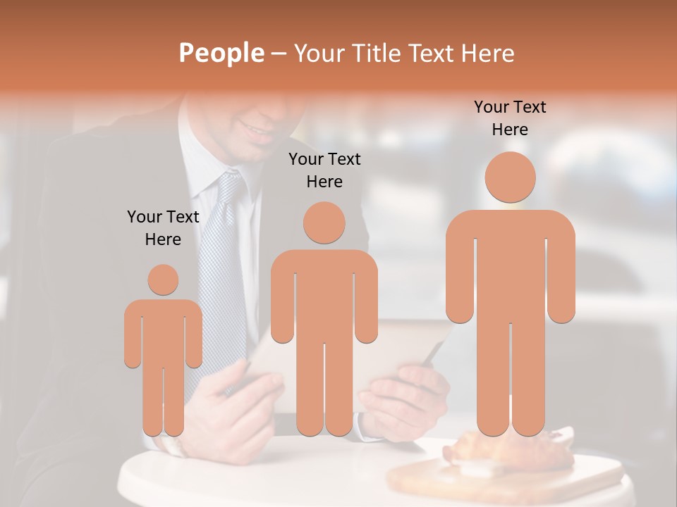 Tycoon Wireless Cappuccino PowerPoint Template