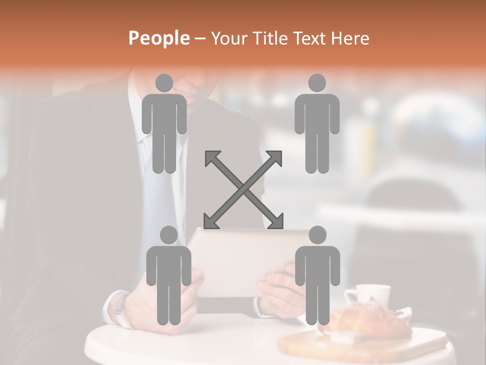 Tycoon Wireless Cappuccino PowerPoint Template