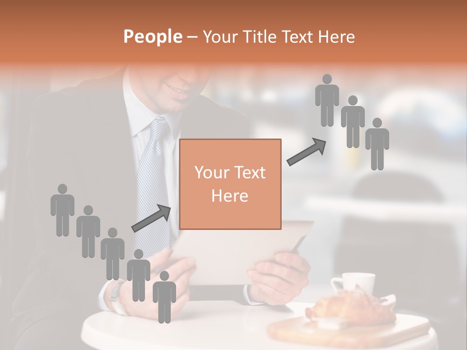 Tycoon Wireless Cappuccino PowerPoint Template