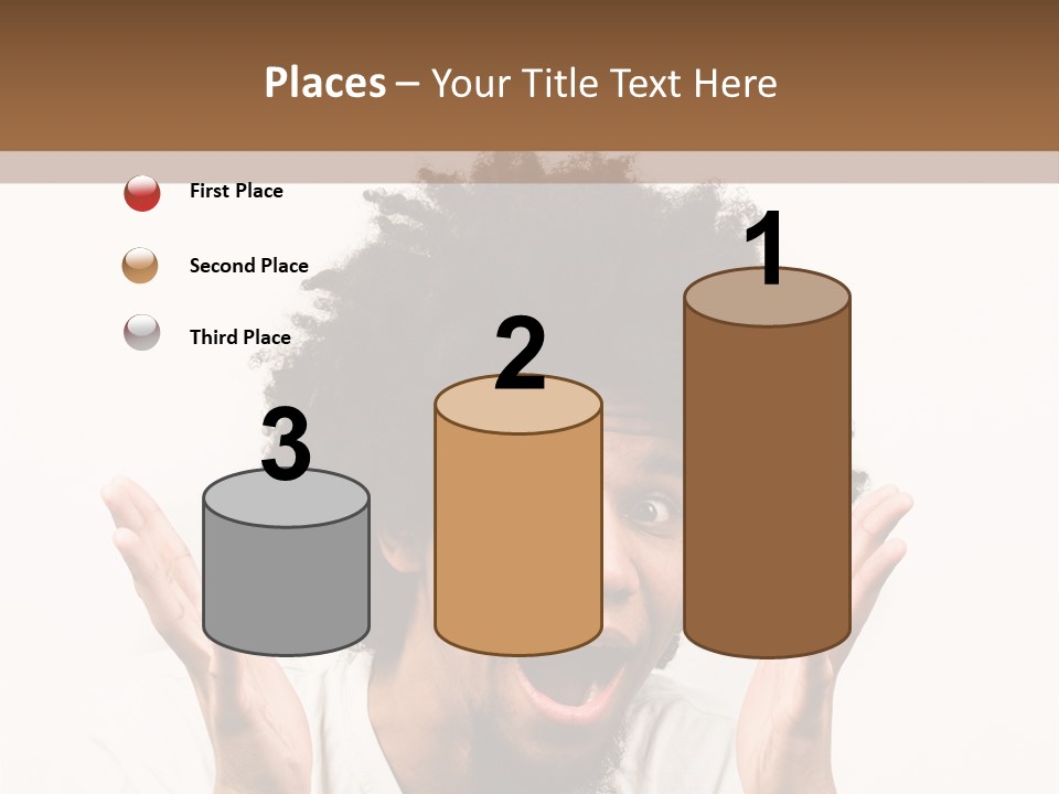Guy Handsome Emotions PowerPoint Template