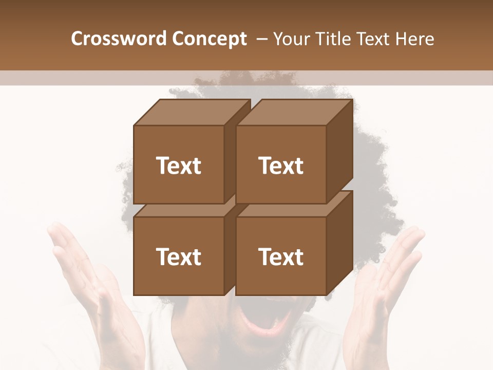 Guy Handsome Emotions PowerPoint Template