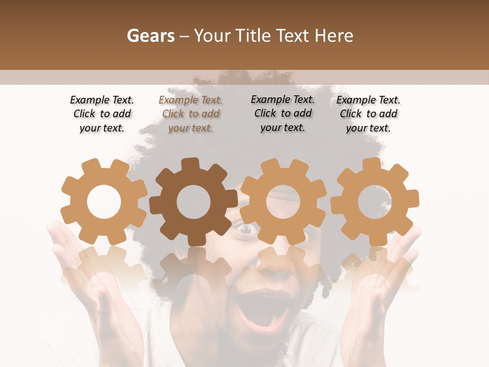 Guy Handsome Emotions PowerPoint Template