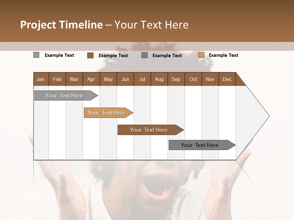 Guy Handsome Emotions PowerPoint Template
