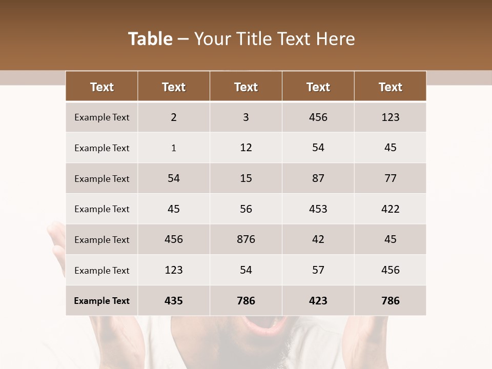 Guy Handsome Emotions PowerPoint Template
