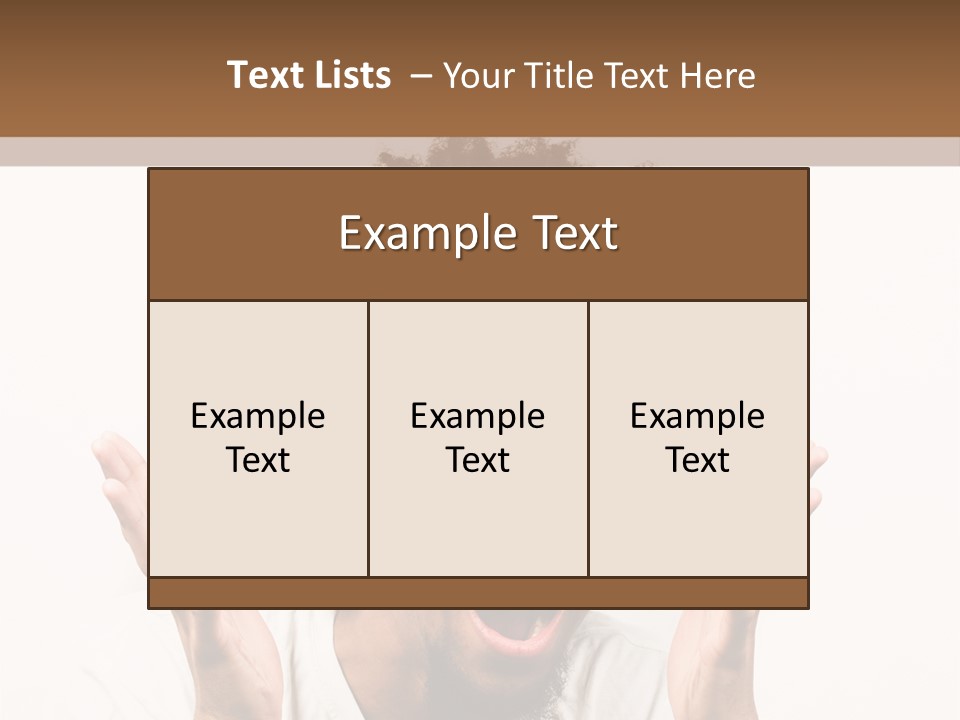 Guy Handsome Emotions PowerPoint Template