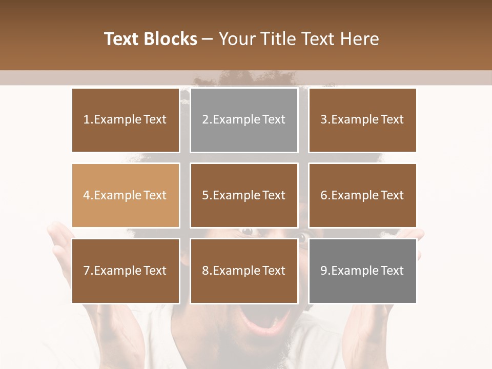 Guy Handsome Emotions PowerPoint Template