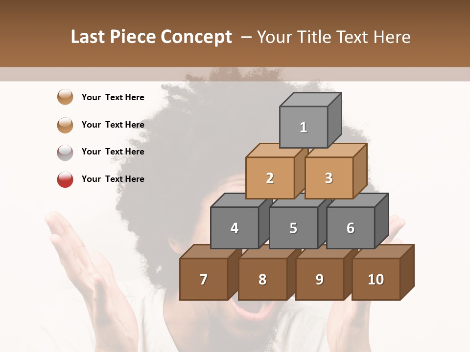 Guy Handsome Emotions PowerPoint Template