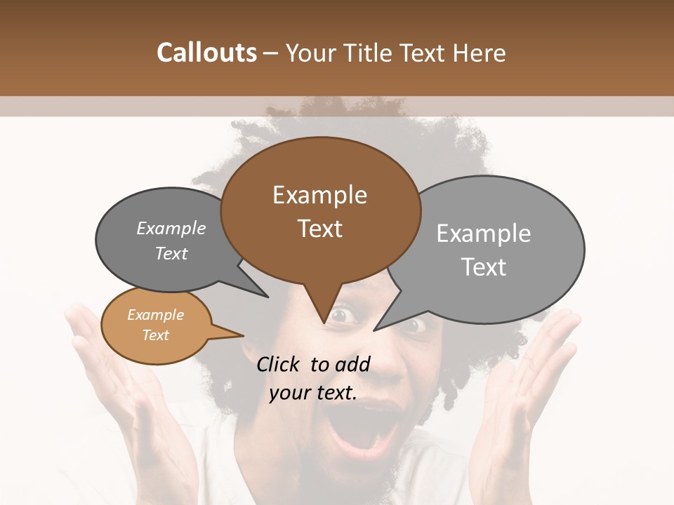 Guy Handsome Emotions PowerPoint Template
