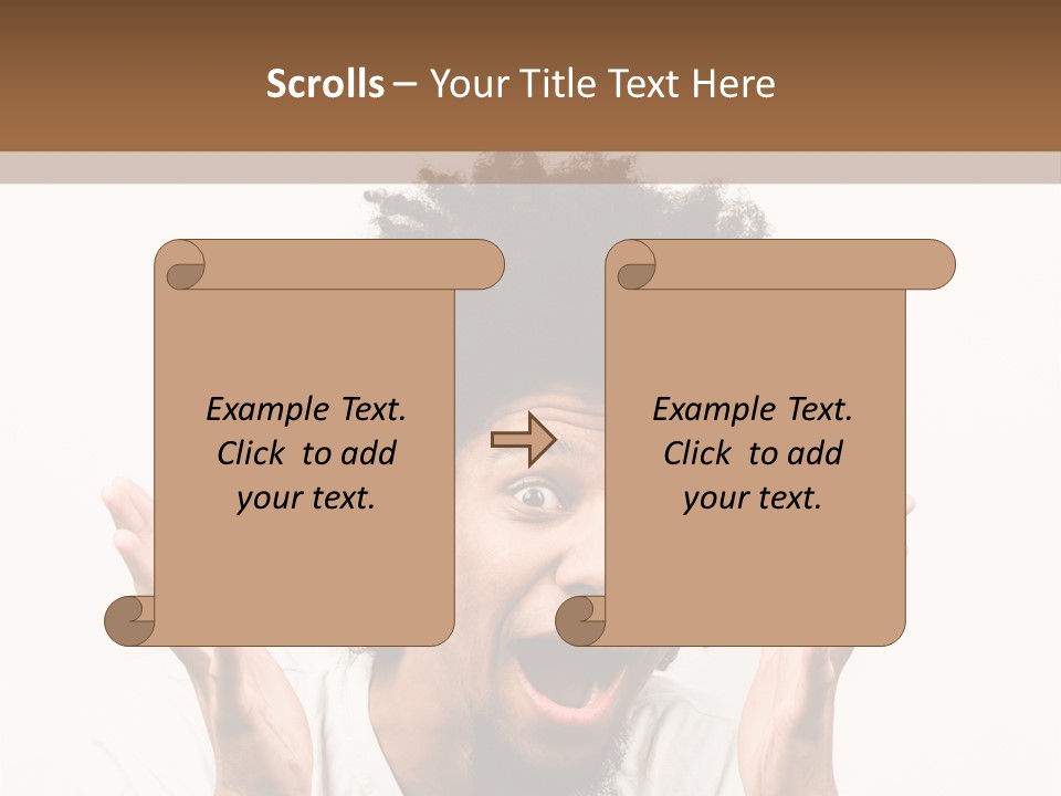 Guy Handsome Emotions PowerPoint Template