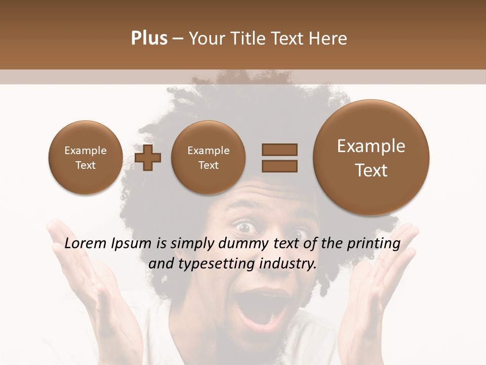 Guy Handsome Emotions PowerPoint Template