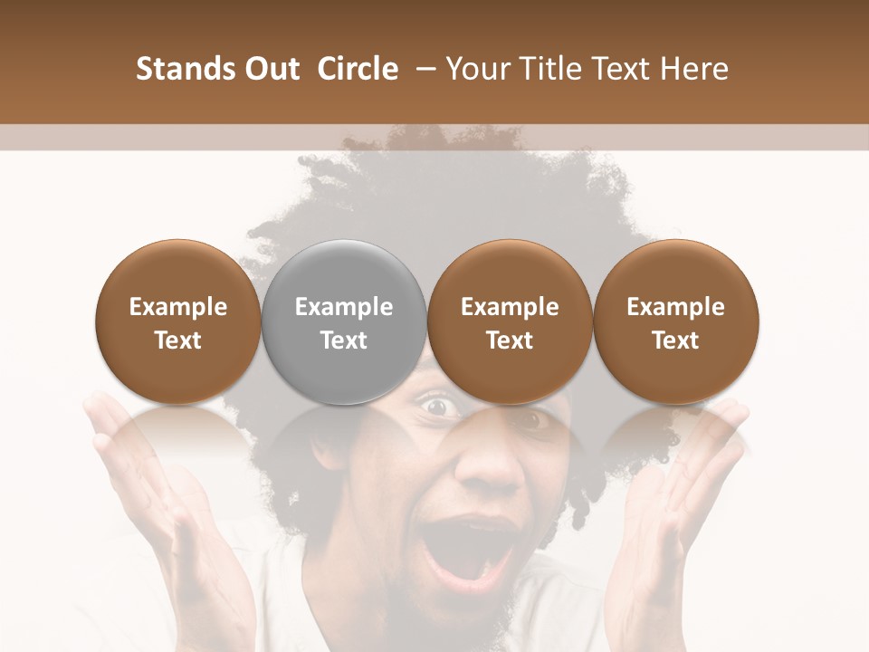 Guy Handsome Emotions PowerPoint Template