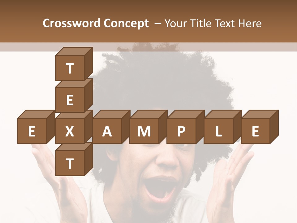 Guy Handsome Emotions PowerPoint Template