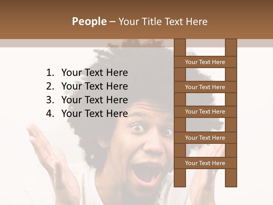 Guy Handsome Emotions PowerPoint Template