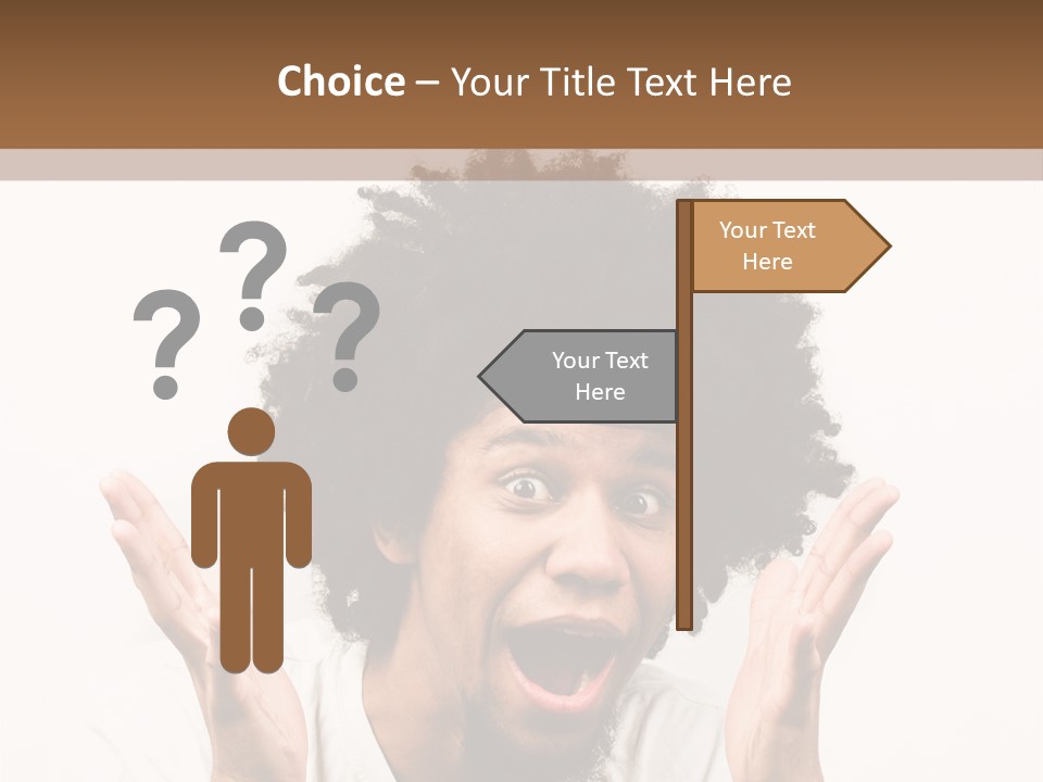 Guy Handsome Emotions PowerPoint Template