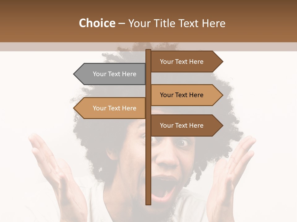 Guy Handsome Emotions PowerPoint Template