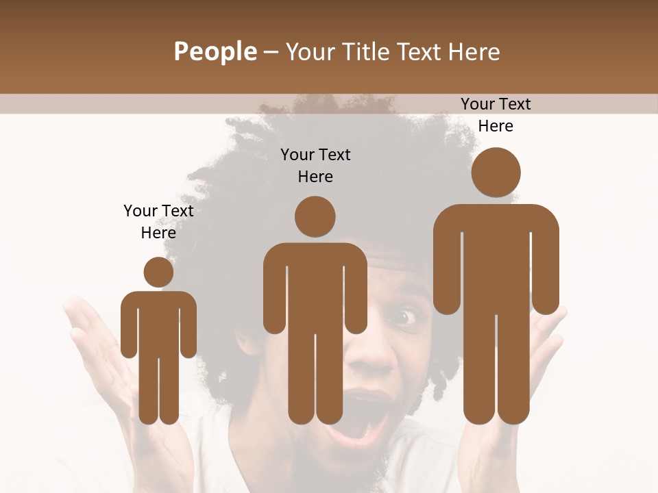 Guy Handsome Emotions PowerPoint Template