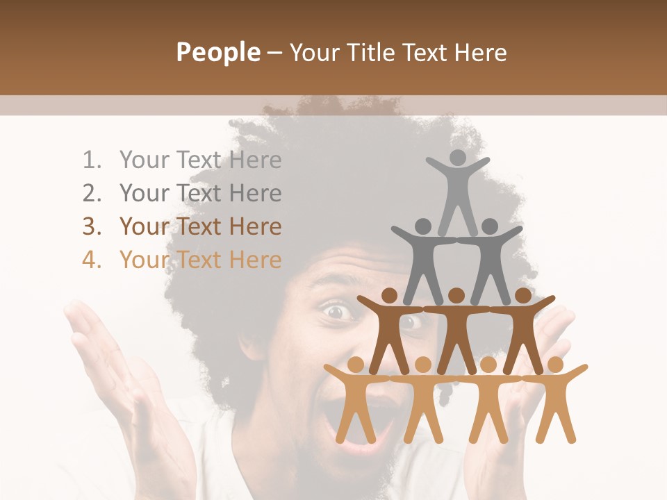 Guy Handsome Emotions PowerPoint Template