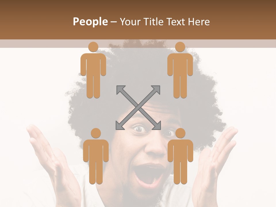 Guy Handsome Emotions PowerPoint Template