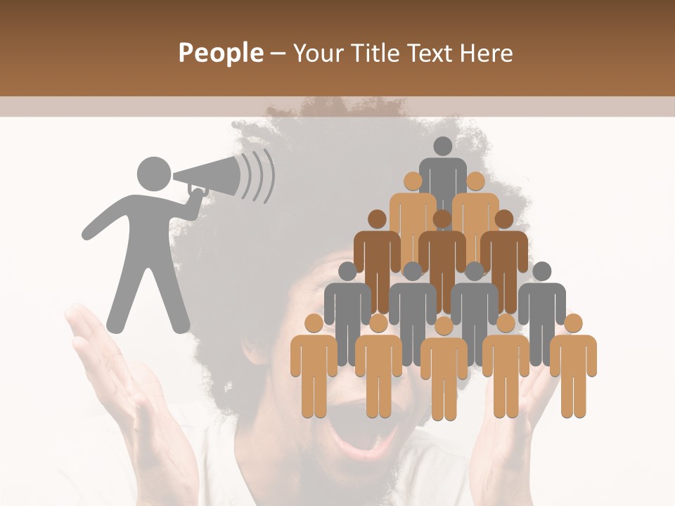 Guy Handsome Emotions PowerPoint Template