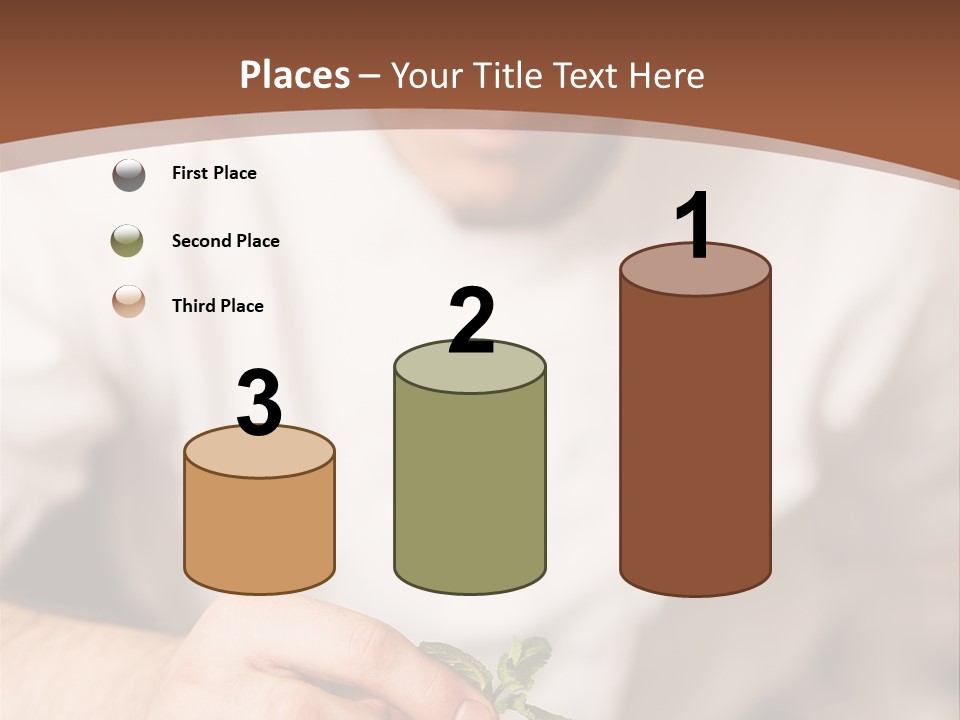 Serve Plate Business PowerPoint Template
