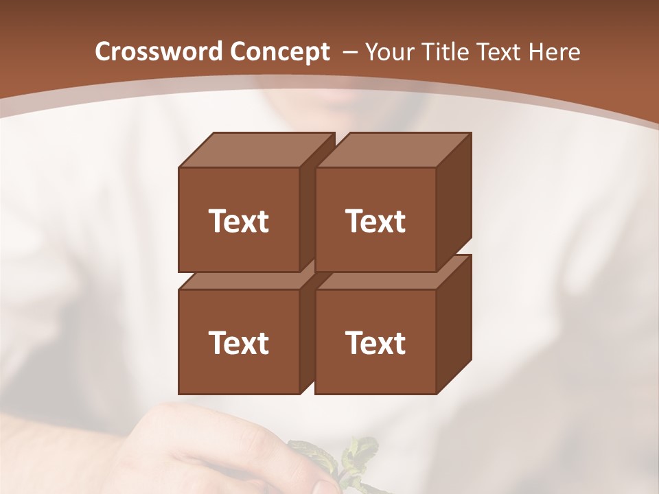 Serve Plate Business PowerPoint Template