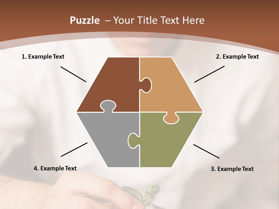 Serve Plate Business PowerPoint Template