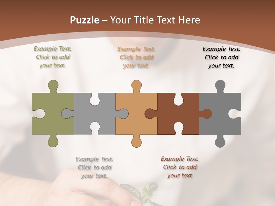 Serve Plate Business PowerPoint Template