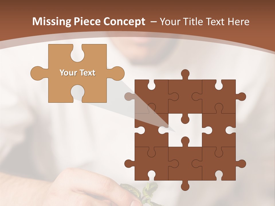 Serve Plate Business PowerPoint Template