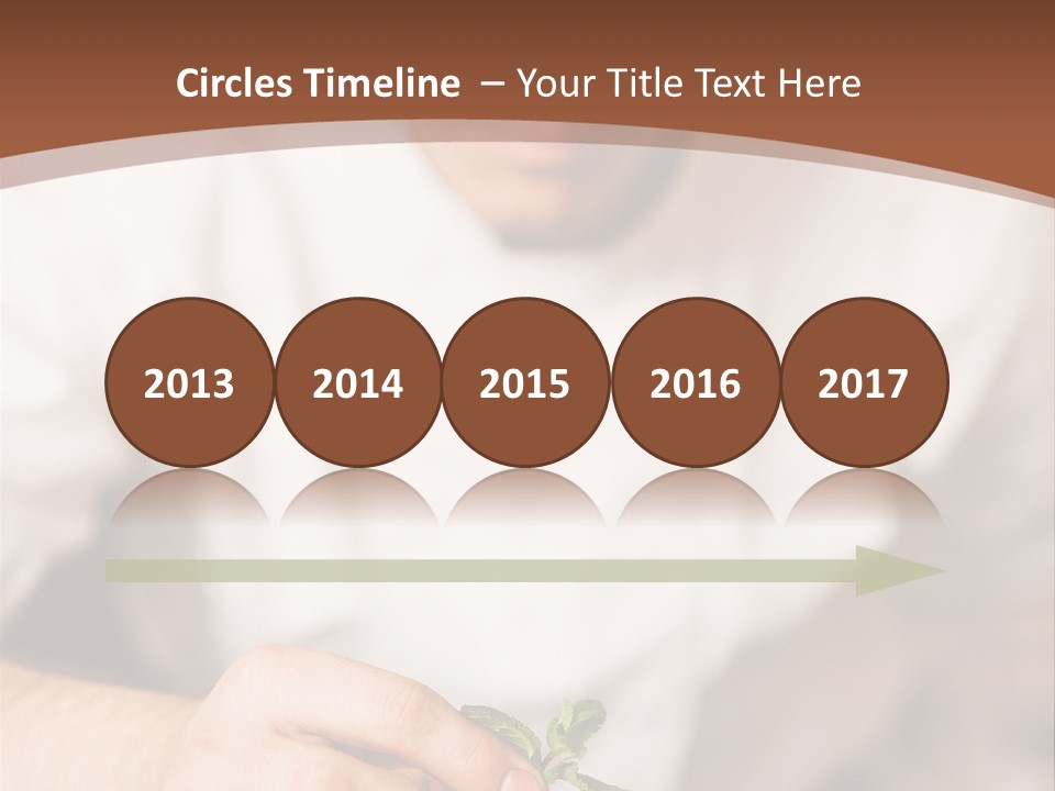 Serve Plate Business PowerPoint Template