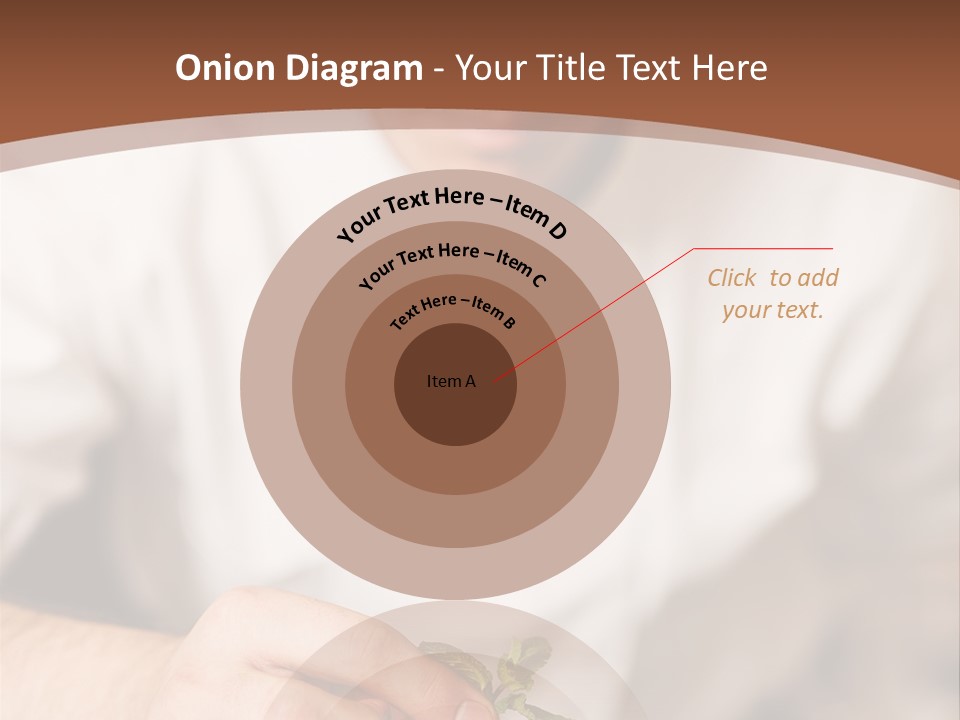 Serve Plate Business PowerPoint Template