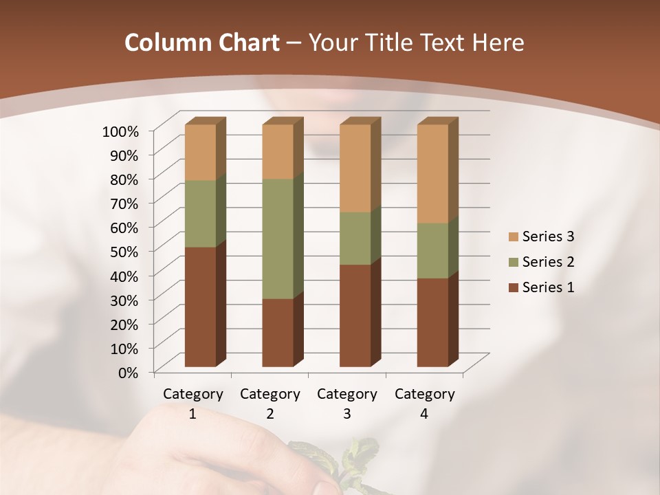 Serve Plate Business PowerPoint Template