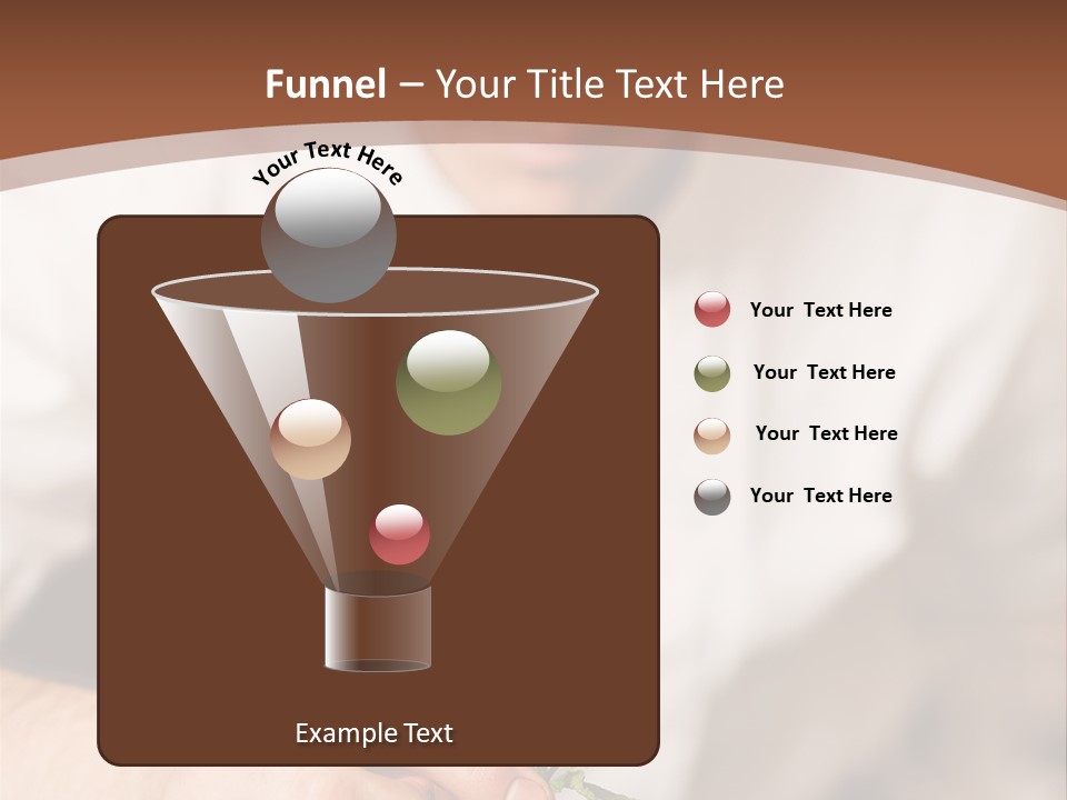 Serve Plate Business PowerPoint Template