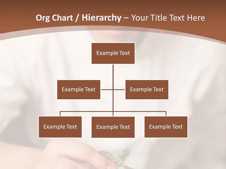 Serve Plate Business PowerPoint Template