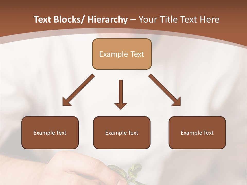 Serve Plate Business PowerPoint Template